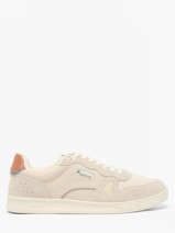 Sneakers Uit Leder Faguo Beige men 26CG9204